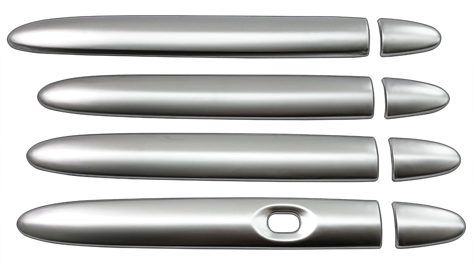 

BRIGHTZ Door Handle Satin Silver for Tanto Covers, Plated, L375S/L385S [DHC-NOBU-496]