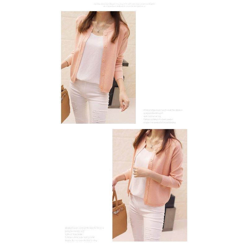 Women's Lightweight Knitted Cardigan - New 2026 Trendy Spring/Autumn Sweater Jacket