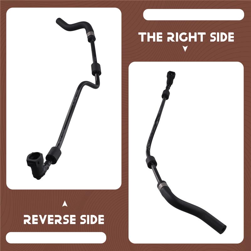 Reservoir Hose 95B121447 95B121447E For Porsche Macan 3.0/3.6T 2014-2018 Engine Coolant Replacement Part