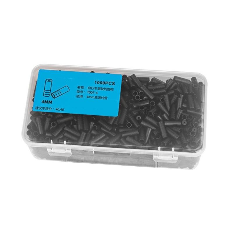 

Bicycles Brake Cable Housing Ferrule End Cap Bikes Shifts Brake Cable End Cap Derailleurs Shifter Cable Wire End Cap Set