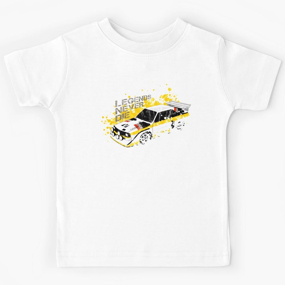 Legends Never Die Group B Classic Rally Car Kids T-Shirt 140