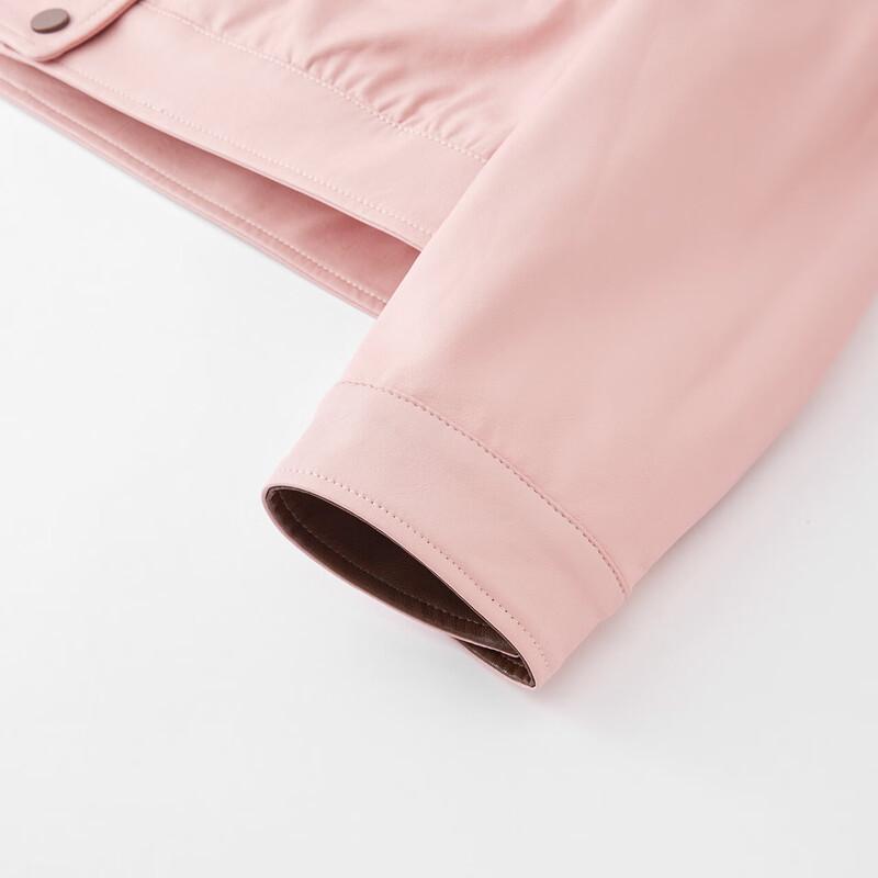 IEF Women's Stand-Collar Biker Jacket