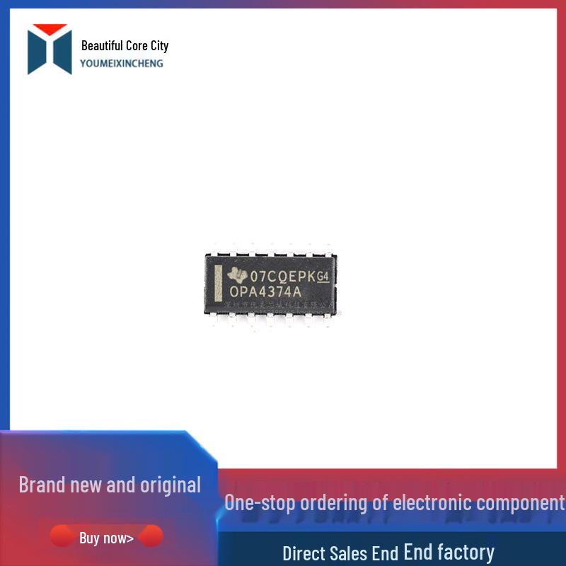 

New Original OPA4374AIDR SMD Operational Amplifier IC Chip