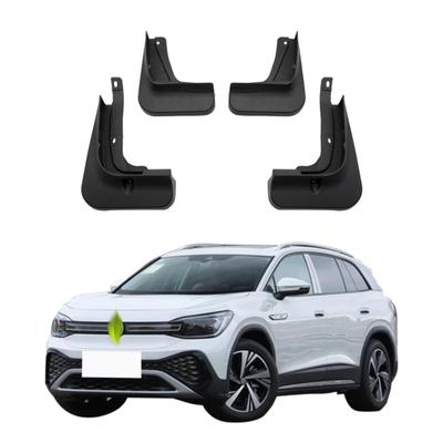 4 SZT. Błotniki Samochodowe Osłony Przeciwbłotne Błotniki Błotniki Samochodowe Kompatybilne z Volkswagen VW ID.6X ID.6 2021
