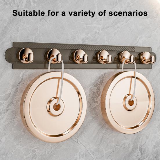 Self-Adhesive Wall Bathroom Hook Strong Load-bearing Hanger Organizer Hook
