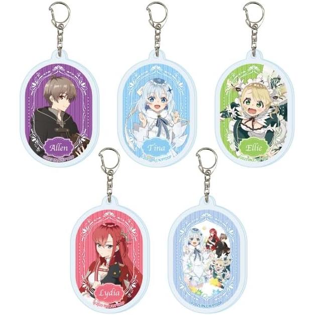 The Princess s Tutor Anime Acrylic Keyholder Complete Set - Box of 5