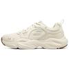 DLites Stoff Synthetikleder Mesh Niedrig geschnittene Dad Sneaker Herren Sneaker Weiß 237433-OFWT