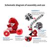 Softball Pitching Machines Baseball Trainer Machine Electronic Toy 1 Set Ball Machine Jugs Pitching Machine Popular Toy