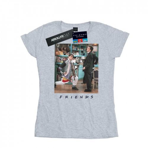 

Friends Womens/Ladies Joey Lunges Cotton T-Shirt XXL білий