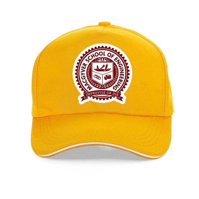 Macgyver School Of Engineering Baseball Cap Outdoor Casual Sun Hat Fashion Men Women Adjustable Snapback Hats