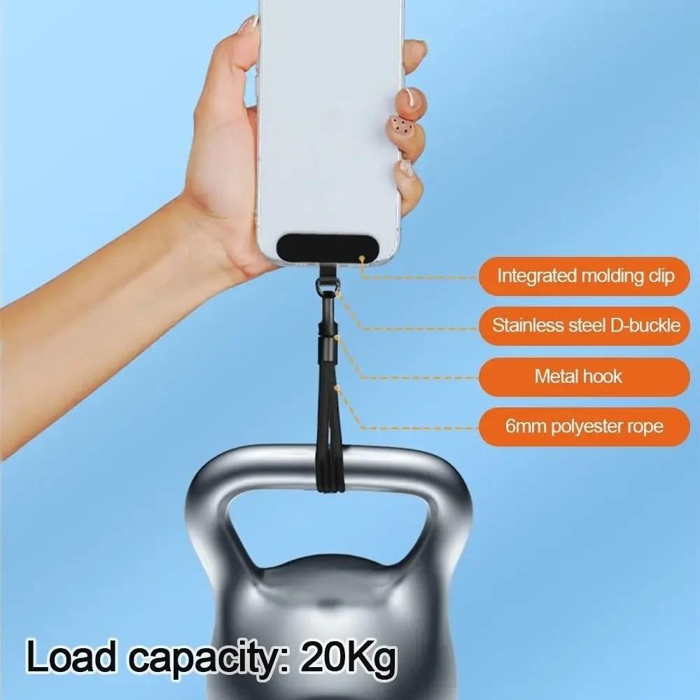 Rotatable Mobile Phone Strap Hanging Rope Mobile Phone Lanyard  Phone Case Accessories