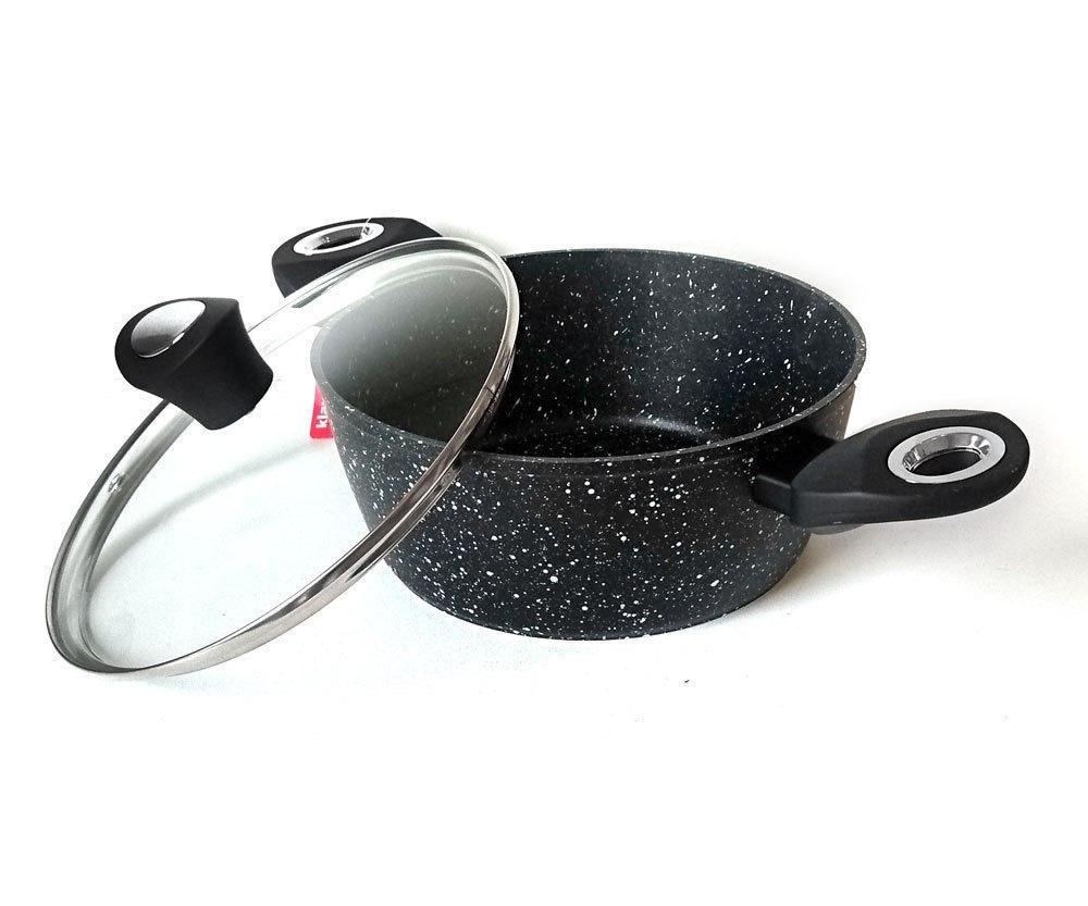 KLAUSBERG KB-7201 12-PIECE GRANITE POTS SET