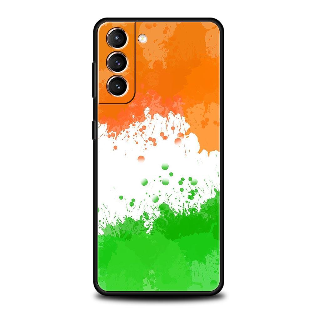 Ireland Flag Phone Case For Samsung Galaxy S25 Edge S24 S23 S22 S21 Ultra S20 FE 5G S10 S10E S9 Plus Soft TPU Cover