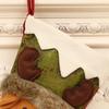 3D Christmas Socks Cartoon Christmas Tree Ornaments Rustic Candy Gift Bags  Xmas Tree Pendants