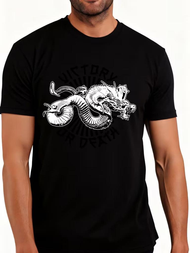 Herren Retro 3D Grafikdruck T-Shirt - Perfekt für den täglichen Gebrauch und den Urlaub