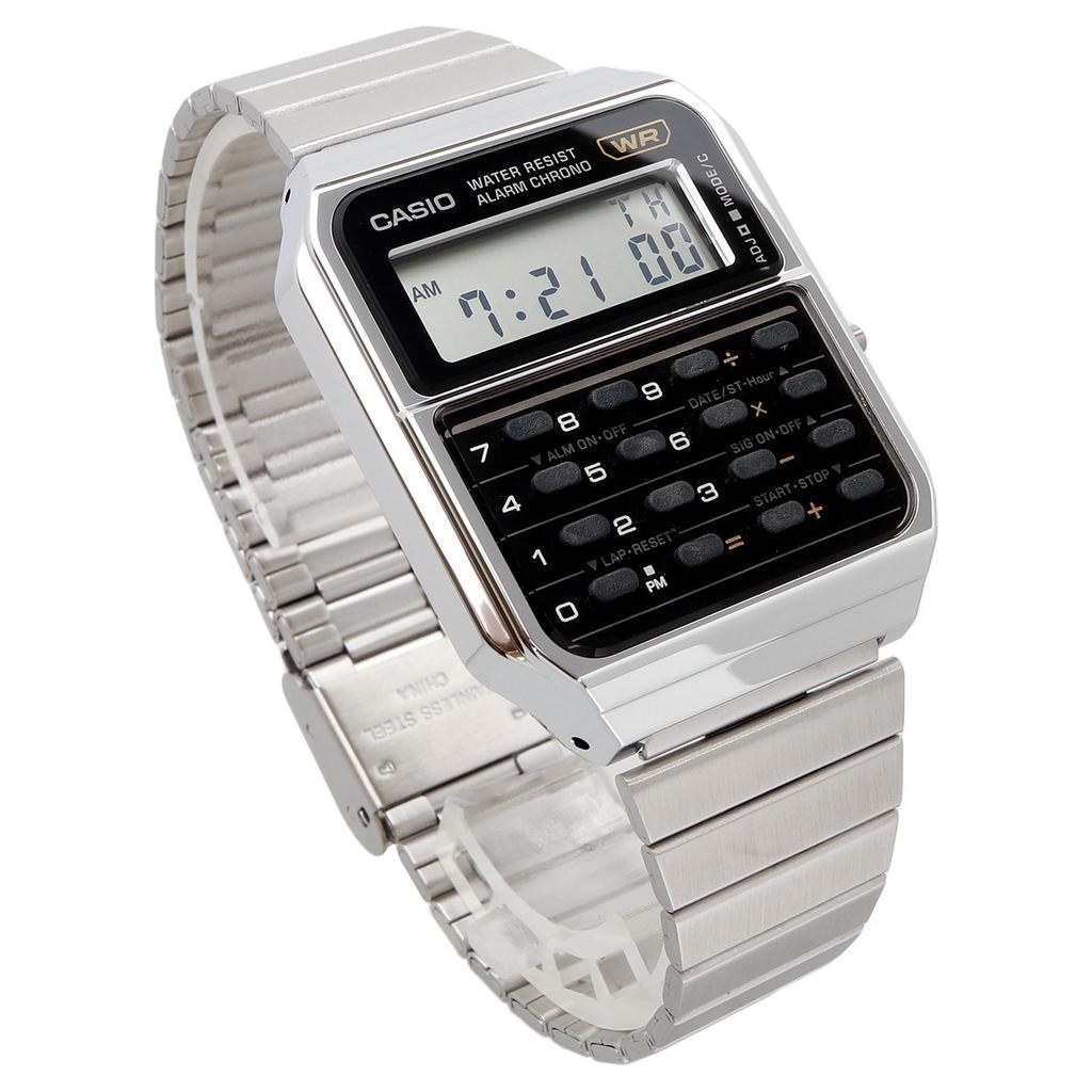 CASIO Watch for Men and Overseas Digital Calculator Women, CA-500WE-1A