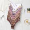 10Pcs Women Seamless Panties Soft Underwear Polka Dot Leopard Print Sexy Thongs Smooth Elastic Sports Briefs for Daily Wear Sleep