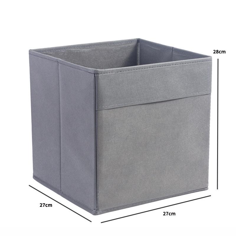 Hot Sale Non Woven Fabric Storage Box Home Storage Fabric Storage Box Folding Clothing and Toy Organizing Box