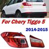 For Chery Tiggo 5 2014 2015 Car Accessories Rear Tail Light Warning Brake Light Rear Light Driving Light Auto Taillight Assembly