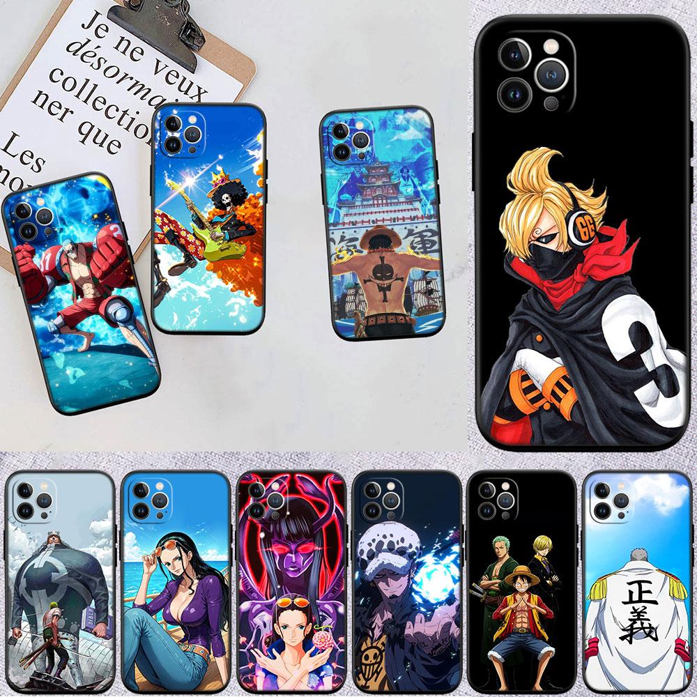 One Piece Cartoon Phone Case for Samsung Galaxy M06 M15 M16 M35 M55 M56 A36 A42 A50 A50S A51 A52 A32 A33 A05 A05S A06 A16 A20