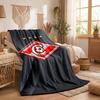 Spartak Moscow Print Flannel Blanket Soft Warm Sofa Bed Throw Blanket For Home Office Bedroom