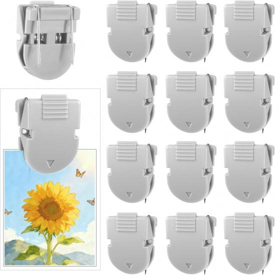 12 шт. Зажимы для перегородок для тканевых стен, Кнопки-зажимы, Крючки для перегородок, Аксессуары для перегородок, Зажимы для тканевых панельных стен и Зажимы для перегородок для подвешивания фотографий,