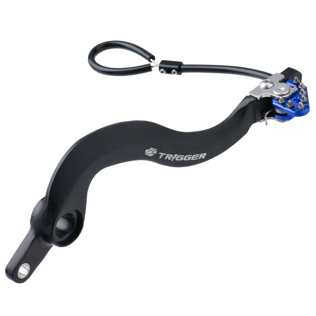 

ZETA RACING YZ250F YZ450F Рычаг тормозной педали синий складной наконечник регулировка положения кованый протектор тормоза в комплекте F6912 10-25, 23-25, YZ250FX/WR250F синий