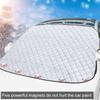 Truck Windscreen Thickened Windshield Sun Shade Magnetic Front Window Sun Blocker Windscreen Protection Parasol Car Accessories