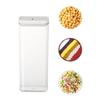 Plastic Sealed Jar,Transparent Leakproof,Moisture-Proof, Kitchen Organizer Storage Box for Pasta,Grain,Snack Food,Seasonings
