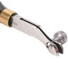 Ebony Handle Adjustable Stainless Steel Edge Creaser Leather Craft Press Hand DIY Tool