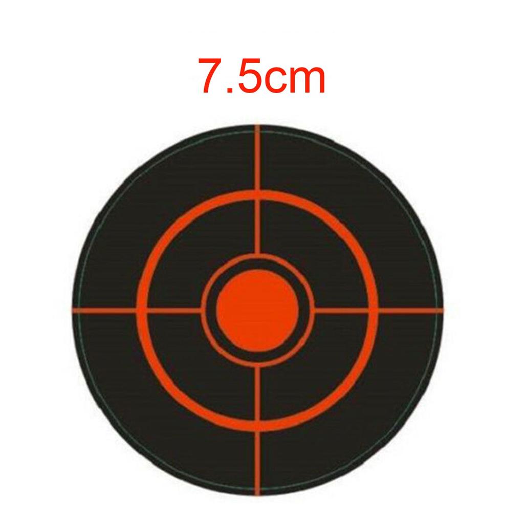 250pcs/roll Shooting Reaction Target Sticker Sticky Target Splash Archery Bow Shooting Practice