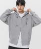 Alvinclo Outsider Two-Way Zip-Up Hoodie Azh297 (2 Colors)
