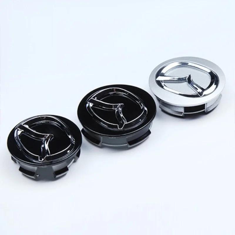 2025 Hot 52mm 56mm Car Wheel Center Cover Hub Cover Decoration for Mazda Atenza MX3 CX3 CX5 2 3 6 323 626 RX8 RX7 Protege Axela