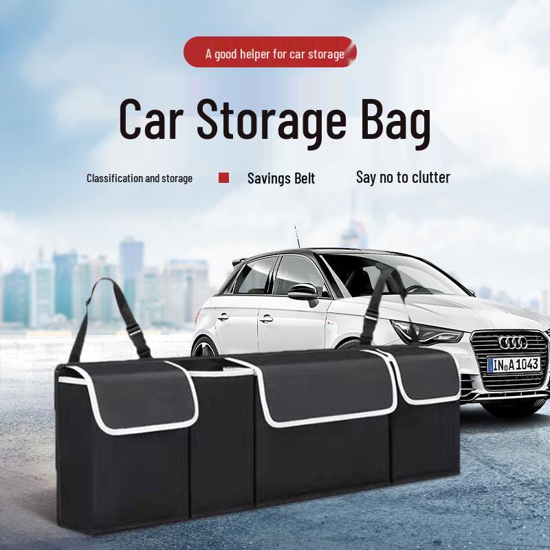 Large Capacity SUV Trunk Organizer - Oxford Cloth Hanging Storage Bag