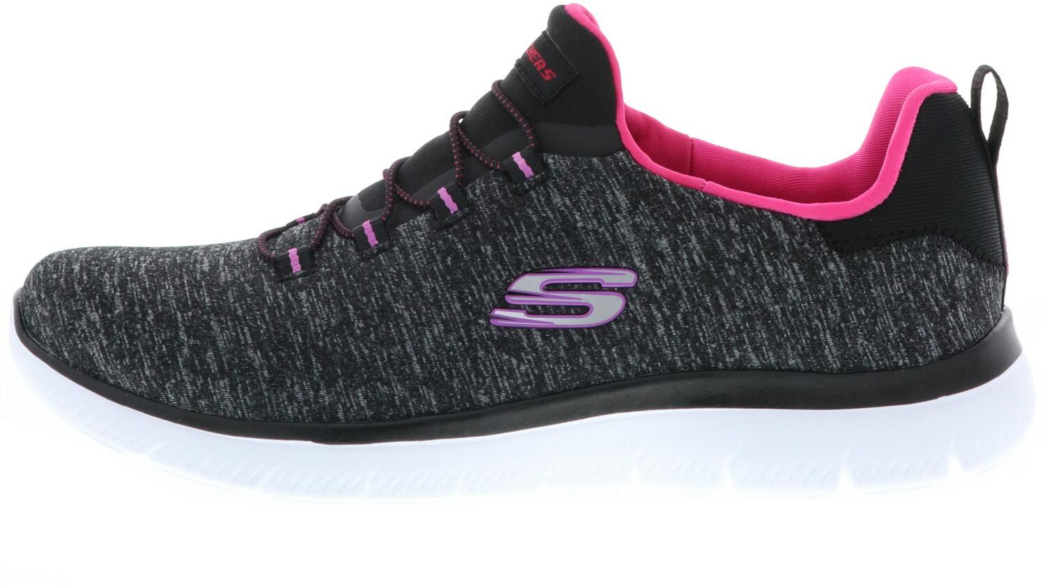 

Кроссовки Skechers Summits Quick Getaway (12983) черный/розовый 35 ½