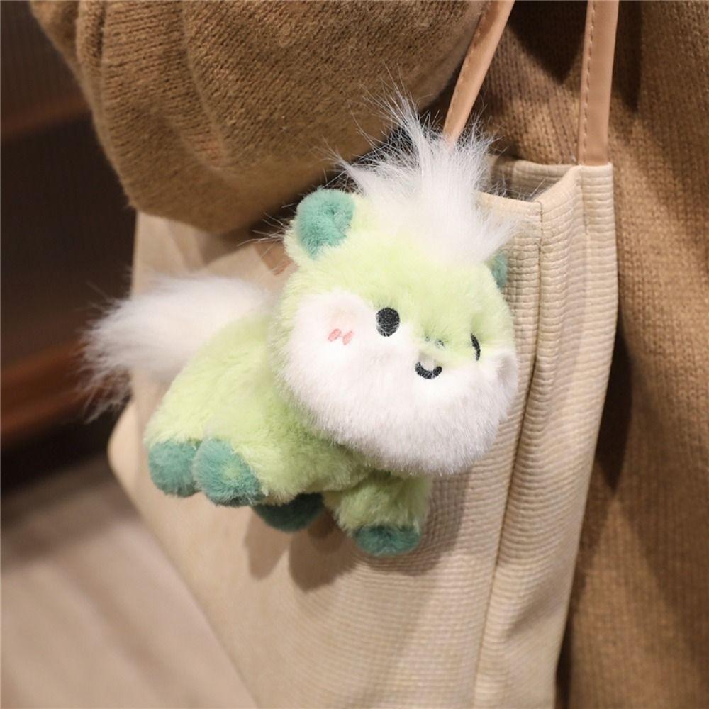 Kawaii Mini Horse Plush Dolls Cute Horse Plush Doll Toys Cartoon Horse Keychain Bag Pendant