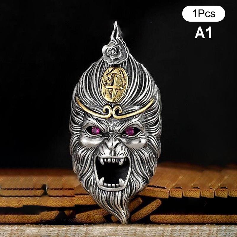 

Игра Черный Мифический Укун Личность Ретро Подвеска Ожерелье Подарочные Сувениры Обезьяна Багаж Украшения Аксессуары