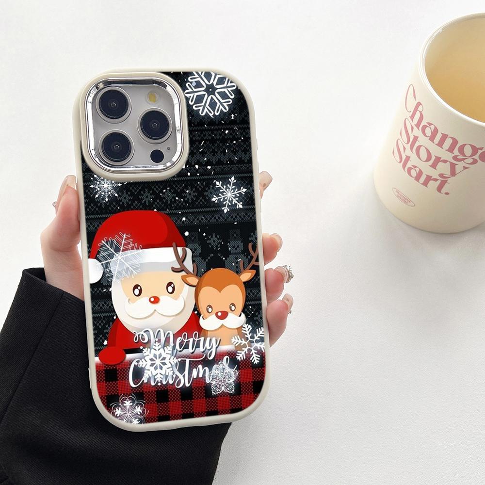 N108 Happy New Year Christmas design Soft Phone Cases для Samsung S24 S23 A15 A35 A54 — фото 13