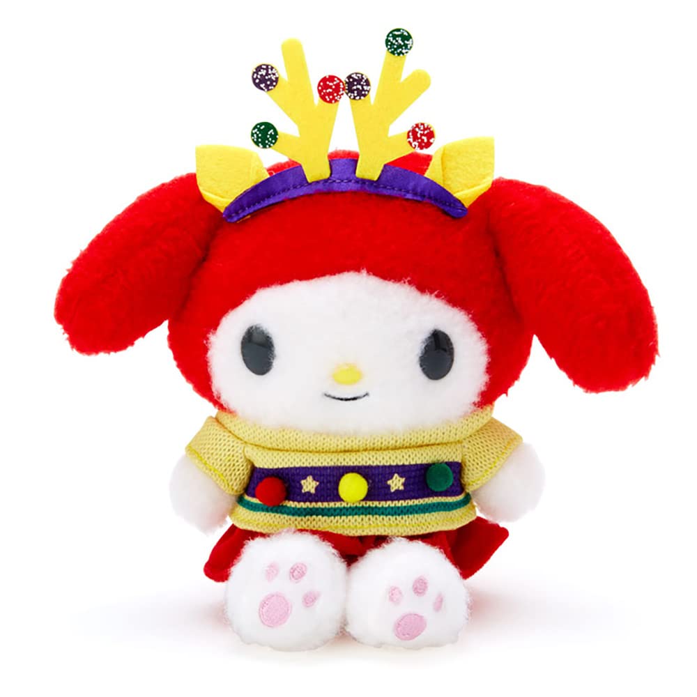 Sanrio Sanrio Plush Toy My Melody My Christmas Sweater Design Series Character x 12 x 17 cm 710636 SANRIO (SANRIO) Melody-chan 16.7