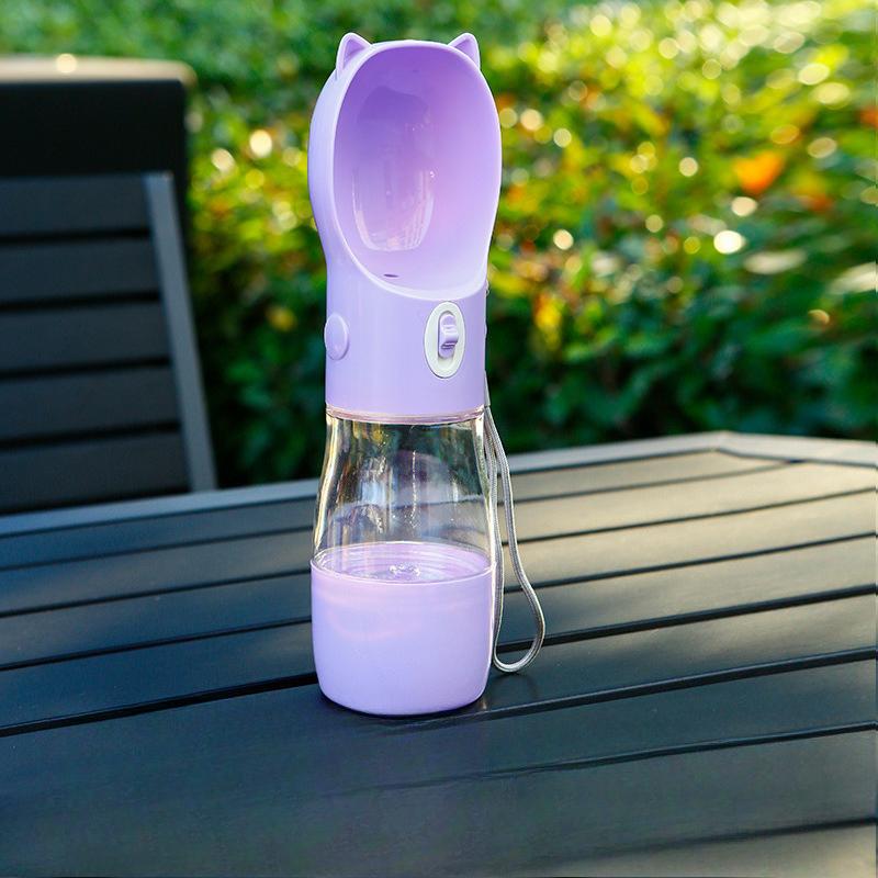 

2026 New Portable Dog Water Bottle 500ML Large Capacity Leak Proof Pet Drinking Cup for Cats Dogs Outdoor Hiking Travel KTY