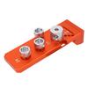 Aluminum   Drill   Punch Locator for 20 30 40 Series Drilling Jig Punching Auxiliary Tool with Storage Bag