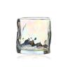 Transparent Glass Wine Mug Refraction of Light Rays Design Wine Whiskey Coffee Cup Household Special-shaped Whiskey Water Cup