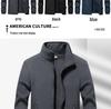 Europäischer & Amerikanischer Stil Herren Übergröße Doppelseitiges Fleece Strickjacke Sweatshirt