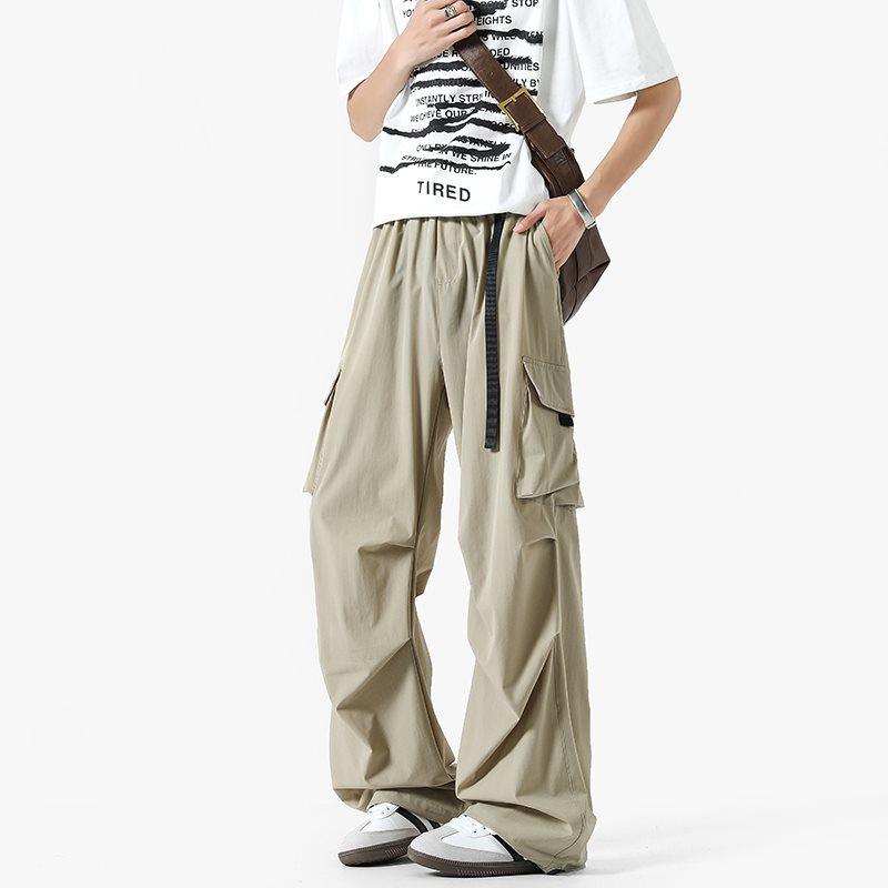 Summer Couple Sports Windbreaker Pants: Waterproof, Windproof, Outdoor Climbing. 2XL хаки
