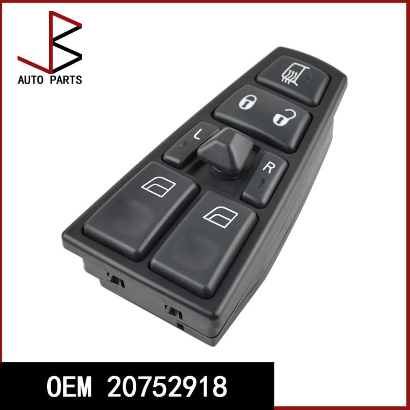 OEM 20752918 21543897 Master Window Switch left For Volvo Truck FH12 FH13 FM VNL Electric switch Car Accessories