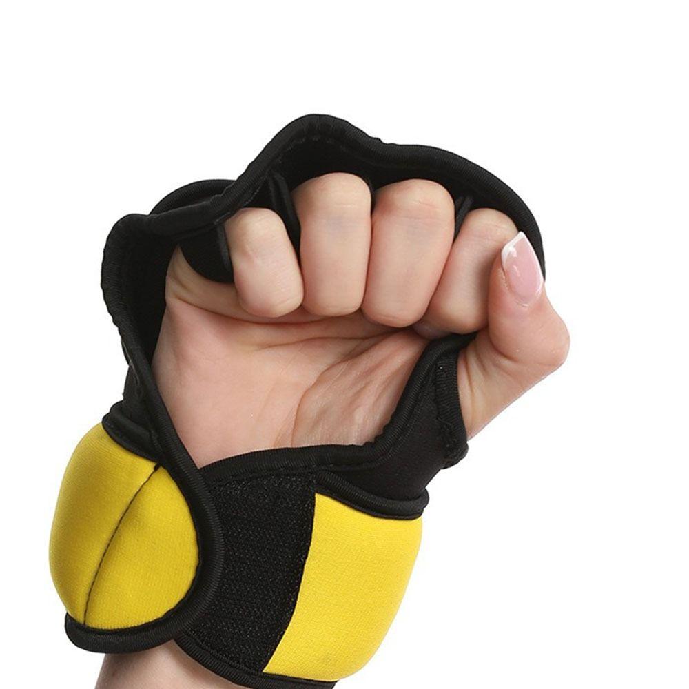 1Pair Weight-bearing Design Weight Carrying Gloves Weighted Sandbag  Gymnastics Training