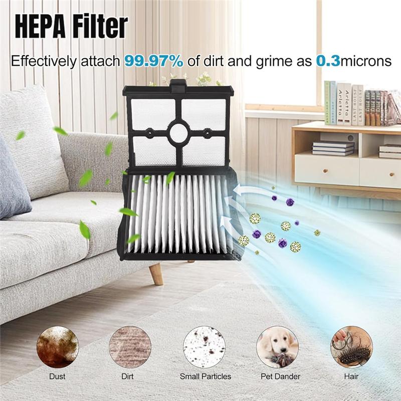 

A65T-Accessories Kit Fornarwal S20 Pro Wet Dry Vacuum Cleaner Accessories Inclue HEPA Filters & Brush Rollers