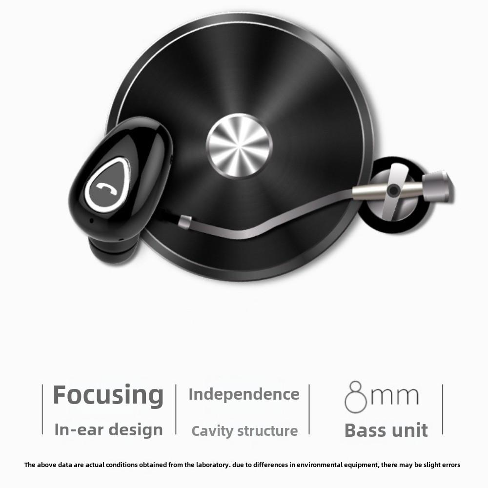 Słuchawki Bluetooth Klips na ucho Bezprzewodowe Bardzo długa żywotność Sportowe Dotykowe Słuchawki przewodnictwa kostnego