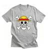 One Piece Unisexs TShirt Monkey D Luffy Japanese Anime Summer Boy Childrens Short Sleeve High Quality ParentChild Wear