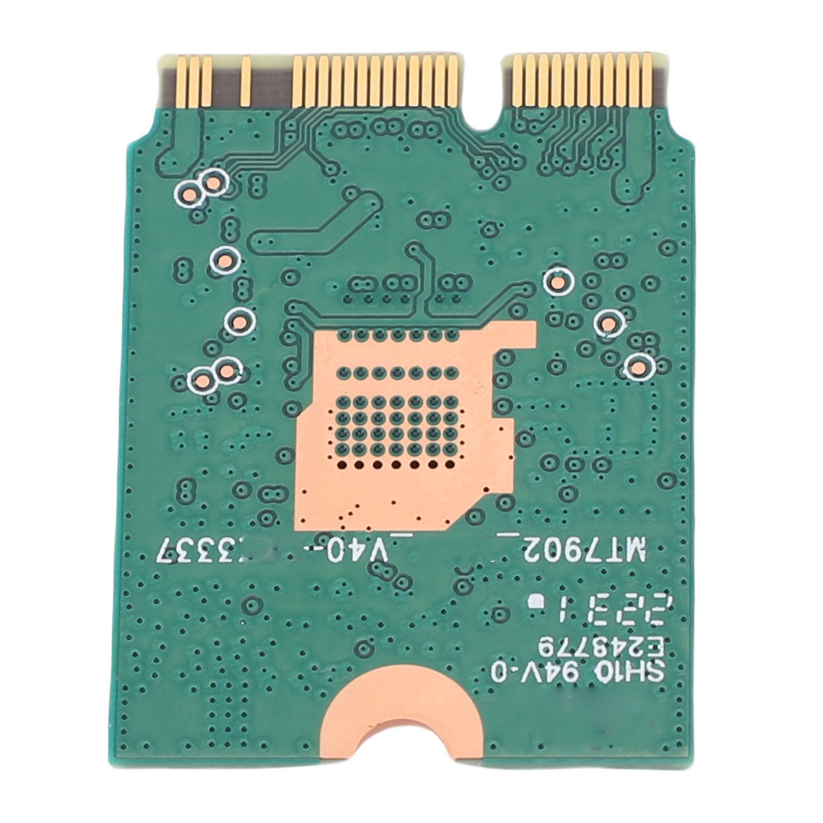 

Wireless Net Card M.2 NGFF 5.2 4200Mbps 2.4GHz 5GHz 6GHz WIFI Card Support for Wins 10 11 Linux